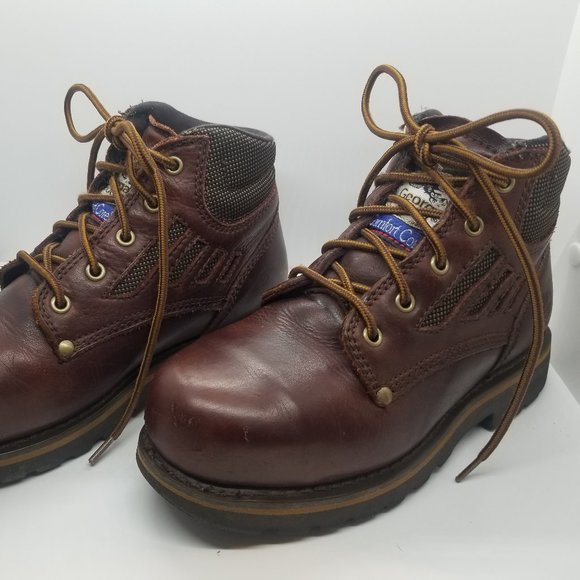 Georgia Boot, Leather, Steel-Toe, Lace-Up Women's Sz. 7M Work Boot - Picture 2 of 12